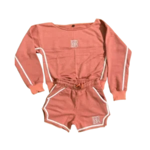 Woman's Boat Neck Short Set